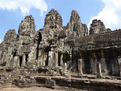 Hd Wallpaper Angkor Wat Cambodia Historic Ruins Architecture