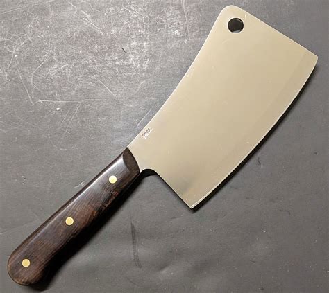 Fell Knives 5 Mini Cleaver With African Blackwood Handle Rodriguez