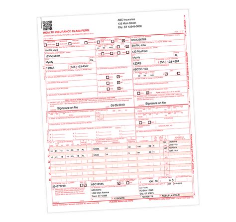 Cms 1500 Form Instructions 2023 Printable Forms Free Online