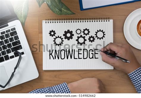 Knowledge Performance Skills Business Working Cog Stock Photo Edit Now
