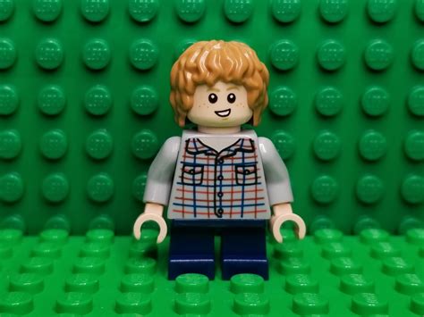 Lego® Jurassic World Gray Mitchell Lego® Minifigure Lego® Etsy