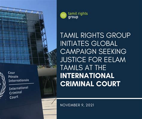 Tamil Rights Group Initiates Global Campaign Seeking Justice For Eelam