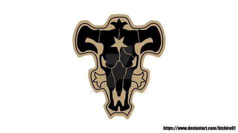 Black Bull Black Clover Logo By Hishiro01 On Deviantart