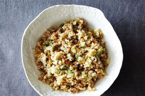 Quinoa And Farro Salad With Pickled Fennel Recipe On Food52 Recipe