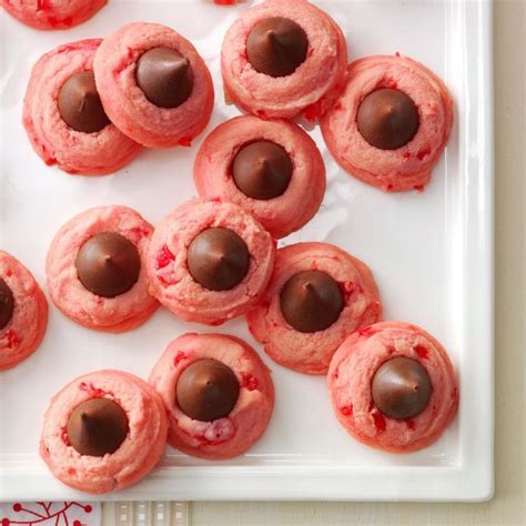 Cherry Kiss Cookies Recipe Taste Of Home
