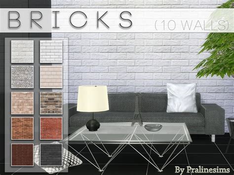 Stunning Brick Patterns For The Sims 4