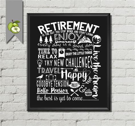 Whether buying retirement gifts for men or women, dad or mom, coworker or military, you can choose a present that reflects who they are, and then customize it with text or images. Retirement gift Personalised Retirement Leaving Printable ...