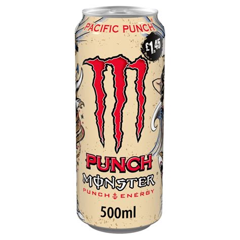 Buy Monster Pacific Punch Energy Drink 12 X 500ml Pm Online 365 Drinks