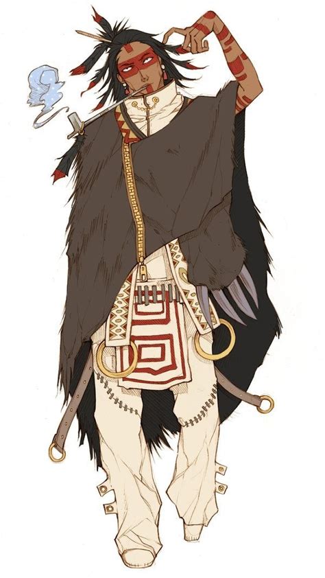 Native American Character Art Character Design References Fantasy