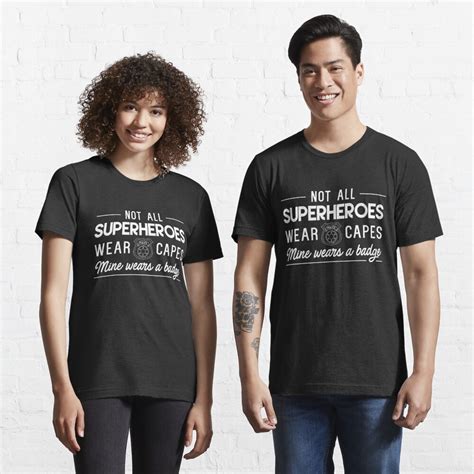 Not All Superheroes Wear Capes Police T Shirt For Sale By Careers