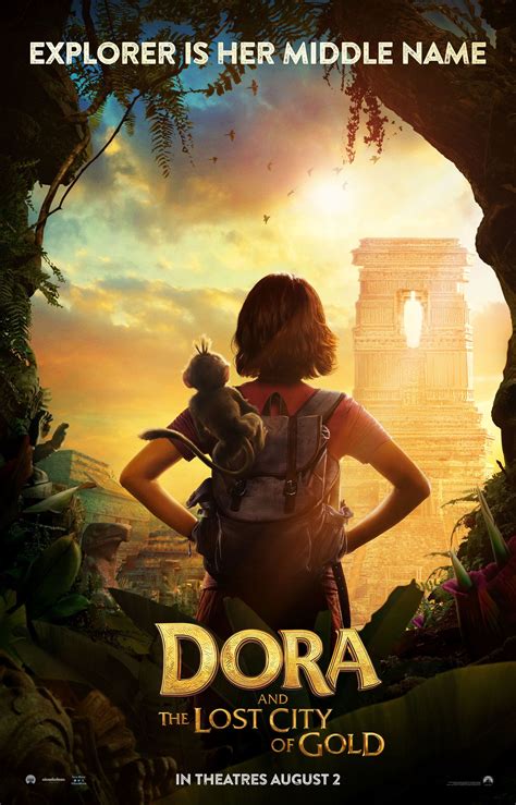 Dora The Explorer Live Action Movie Posters Explore The Lost City Of