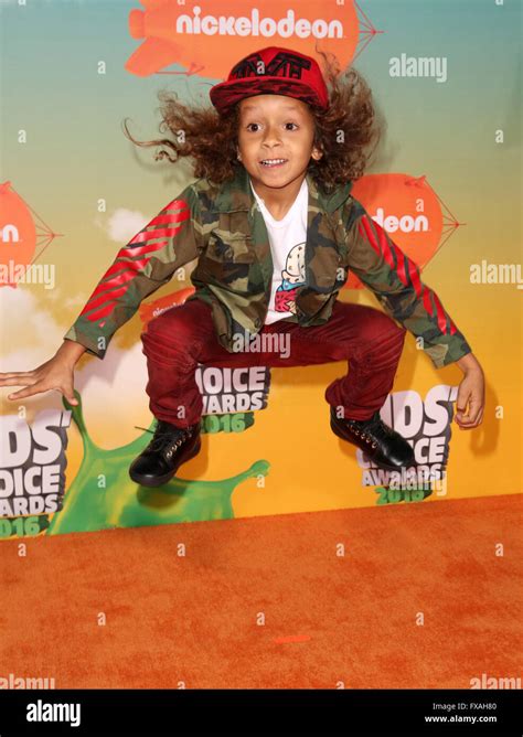 Nickelodeon Kids Choice Awards 2016 Arrivals Featuring Lil Rome