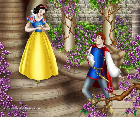 Snow White And Prince Charming By Mareishon On Deviantart