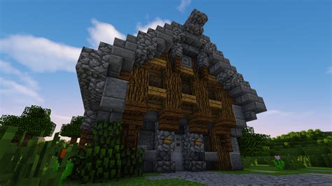 Medieval minecraft houses are popular in survival because they usually are made of wood and stone. Minecraft Survival House Step By Step Imugr Album - Modern ...