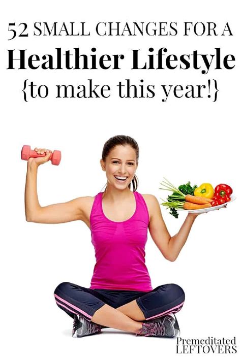 52 Small Changes For Living A Healthy Life