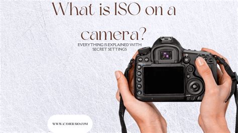 What Is Iso On A Camera Everything Is Explained With Secret Settings Cameraio