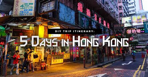 Hong Kong Itinerary W Macau Day Journey Journey Information 2022
