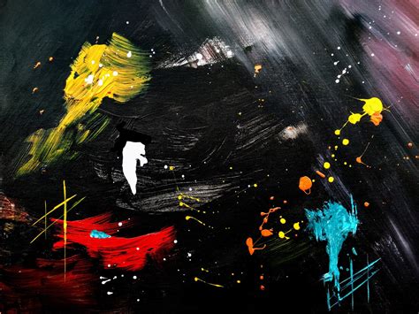 Mis Cuadros Pintura Abstracta AbstracciÓn En Negro Expresionismo