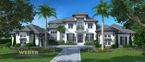 Purchase your complete building plans with front, side, and back elevations, electrical, and roof. Golf Dream Home in Talis Park by Naples Architect ...