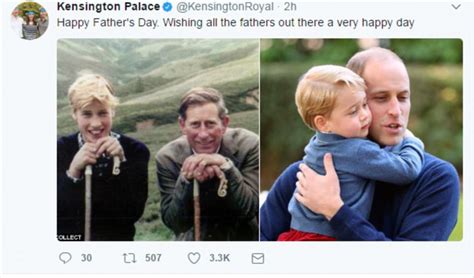 Prince William Charles And George In Father S Day Post Daily Mail Online