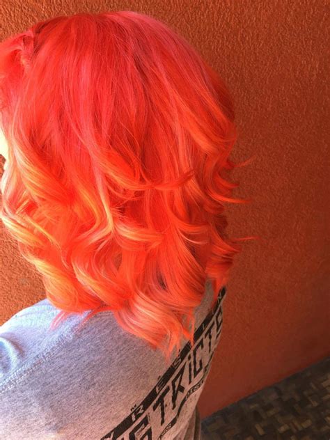 Ladies And Gents Check Out This Fiery Coral Joico Intensity Was Used
