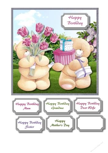 See all related lists ». Forever friends bears with flowers and gifts - CUP850357 ...