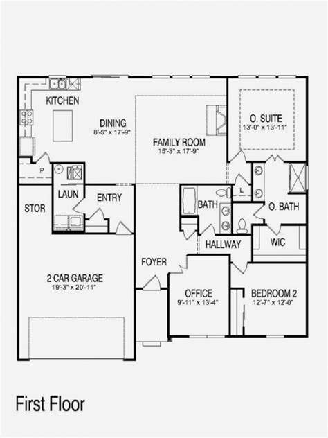 Awesome New Home Floor Plan New Home Plans Design