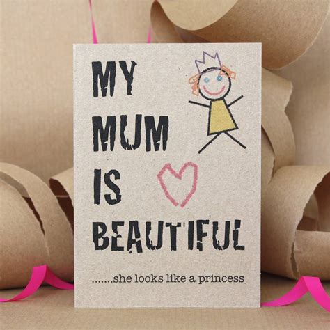 Mum Card By Adam Regester Design