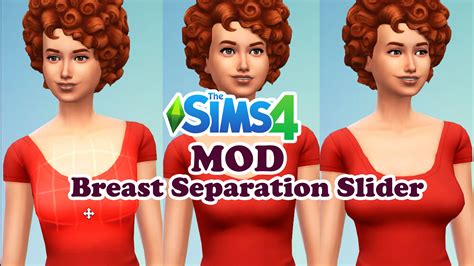 The Sims 4 Breast Separation Slider The Sims Guide