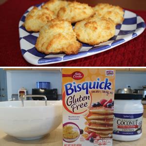 A little butter, arrowroot starch and milk and you have a biscuit worthy of breakfast, lunch or dinner. Gluten Free Bisquick Biscuits