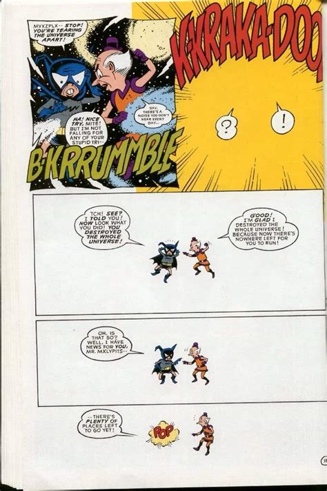 Mr Mxyzptlk Vs Bat Mite Comics Amino