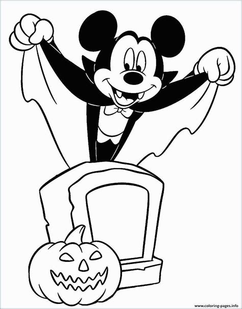 Halloween Coloring Book Elegant Print Mickey Mouse As A Disney