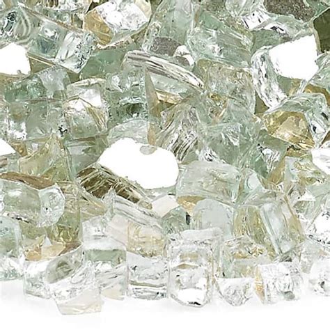 Fire Pit Essentials 10 Lbs Champagne Fire Glass Beads For Indoor And Outdoor Fire Pits Or