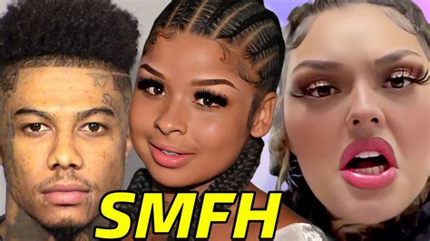Chriseanrock Goes In On Blueface Petty Bm Jaidyn Alexis Calling Her A