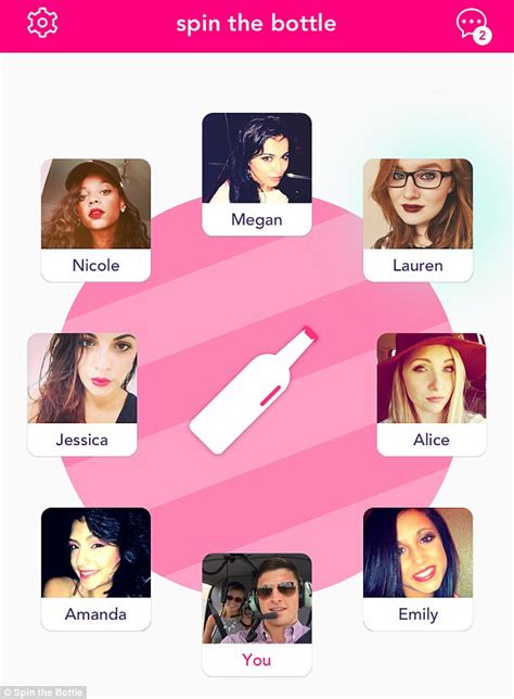 Spin The Bottle Dating App Reimagines Classic Party Game Daily Mail