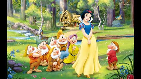 Белоснежка и семь гномов сказка на английском языке Snow White And