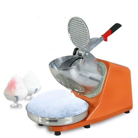 Ice Shaver Machine Snow Cone Maker Shaved Icee 143lbs Electric Slushy