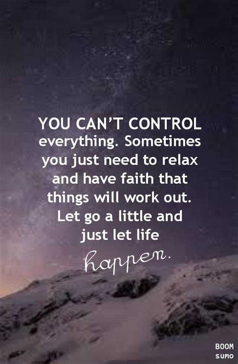 Inspirational Life Quotes And Sayings You Cant Control