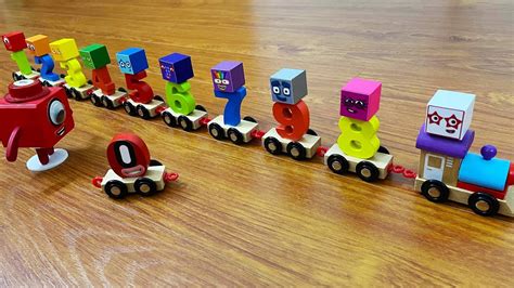 Numberblocks Learn To Count With Train Numberblocks Youtube