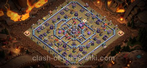 Best War Base Th With Link Anti Everything Hybrid Town Hall