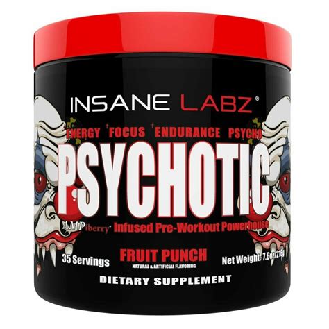 Insane Labz Psychotic Advanced Pre Workout