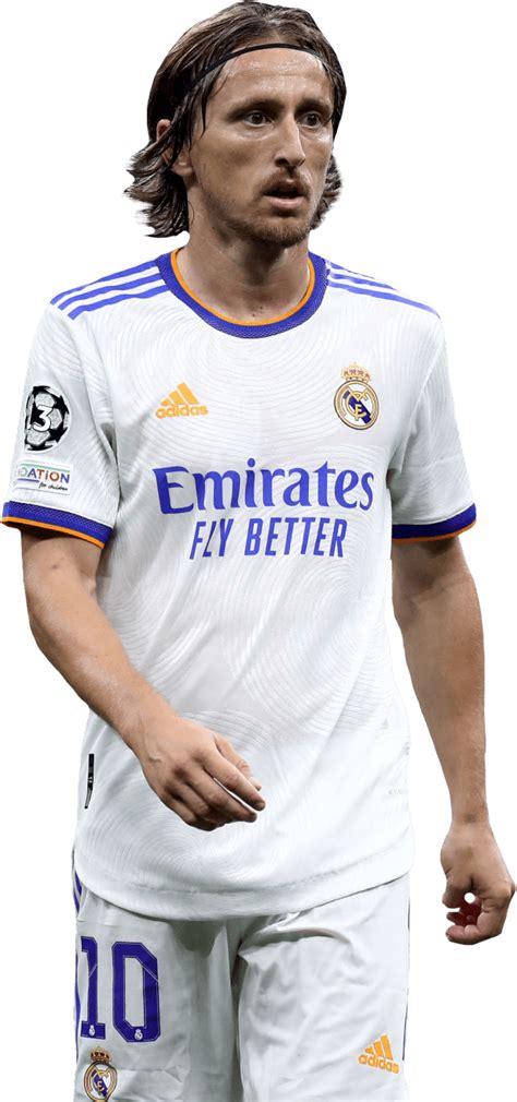 Luka Modric Real Madrid Football Render Footyrenders