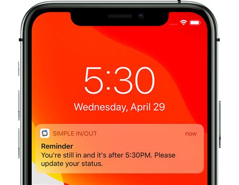 Notifications Simple Inout