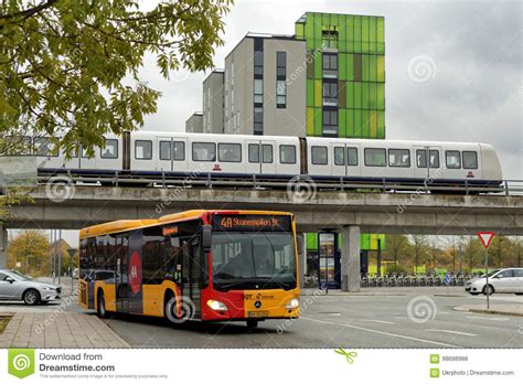 Public Transport In Copenhagen Denmark Editorial Stock Photo Image