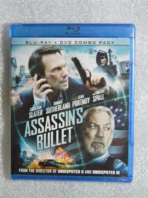 Brand New Assassins Bullet Blu Ray Dvd 2 Disc Combo Elika Portnoy