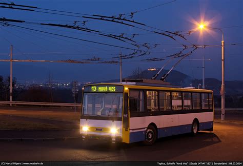 2020 v provozu mhd teplice k následujícím změnám z důvodu postupujících stavebních prací ve městě teplice dojde v níže uvedených termínech k následujícím omezením v provozu. Bilder von Bus & Bahn » Im Stangentaxi durch Teplice...