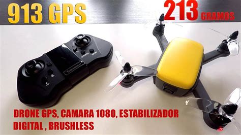 Drone Camara 1080 Gps Brushless De Menos De 250 Gr Funsky 913 Gps
