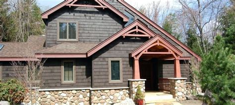 Mountain Home Exterior Paint Colors Mountain Cabin Exterior Paint