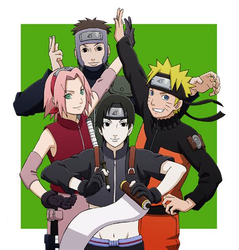 Team 7 Naruto Image By Ku2 4050028 Zerochan Anime Image Board