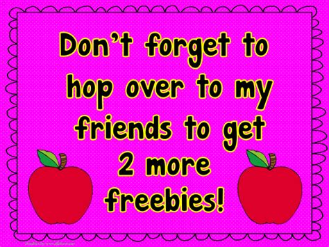 3 Freebies For You Teach123